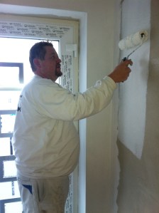 Wandgestaltung mit Streichfüller