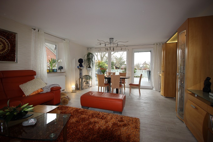 Wohnzimmer mit Marburg Tapeten