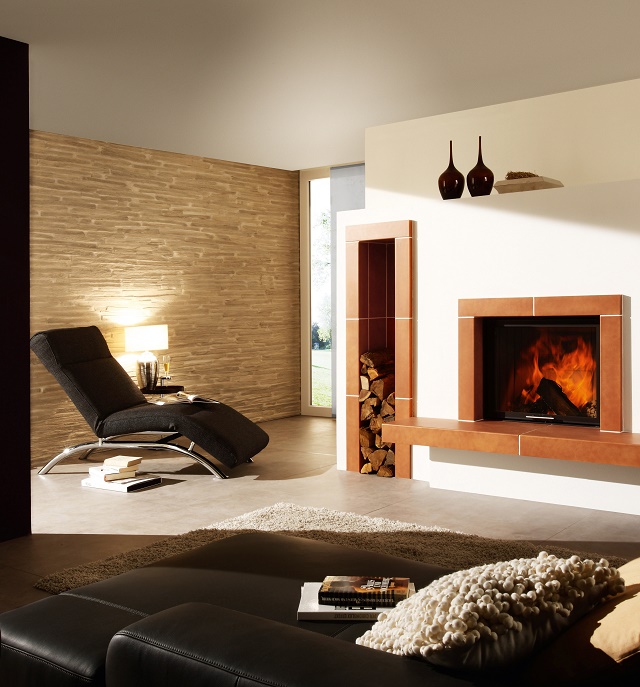 Steinpaneele Kamin Pirenaica