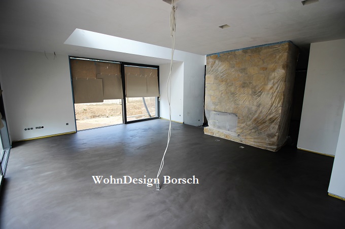 Fugenloser Spachtelboden