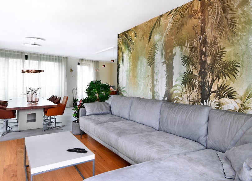 Interior design Tapete, Akzentwwand